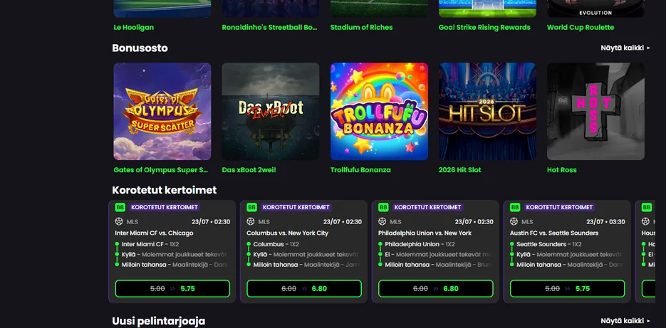 Win Games Global bonuksia